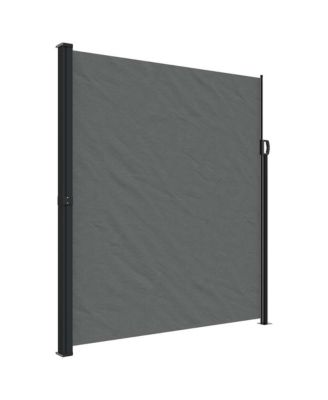 Retractable Side Awning Anthracite