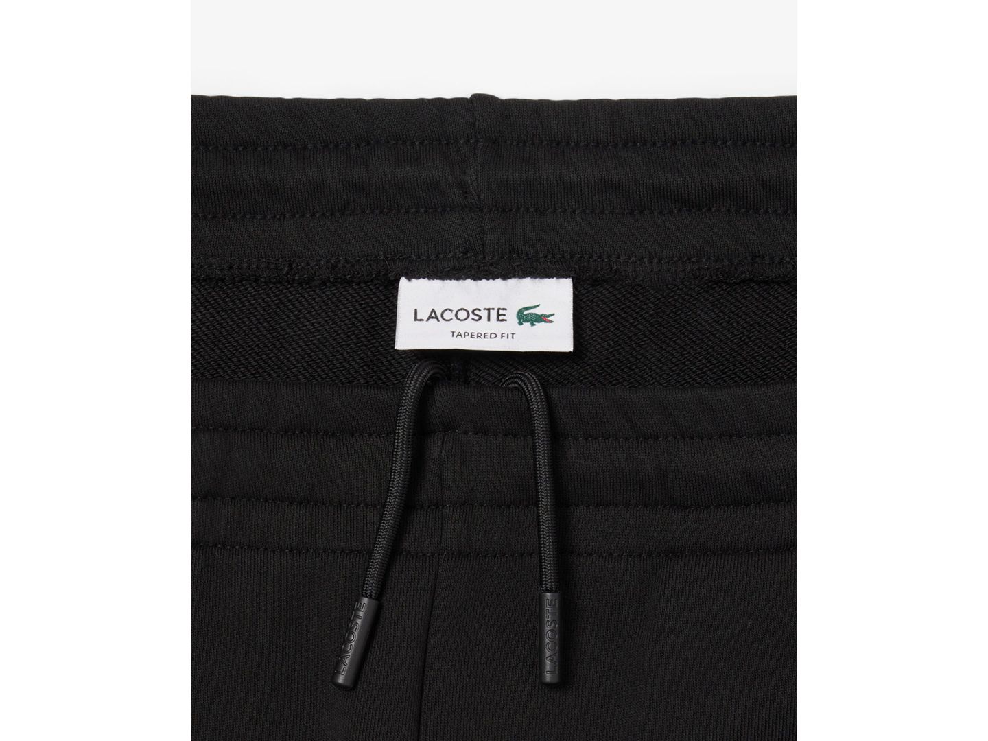 Мужские брюки Lacoste Pocket Detail Sweatpants, цвет: Чёрный — фото 4