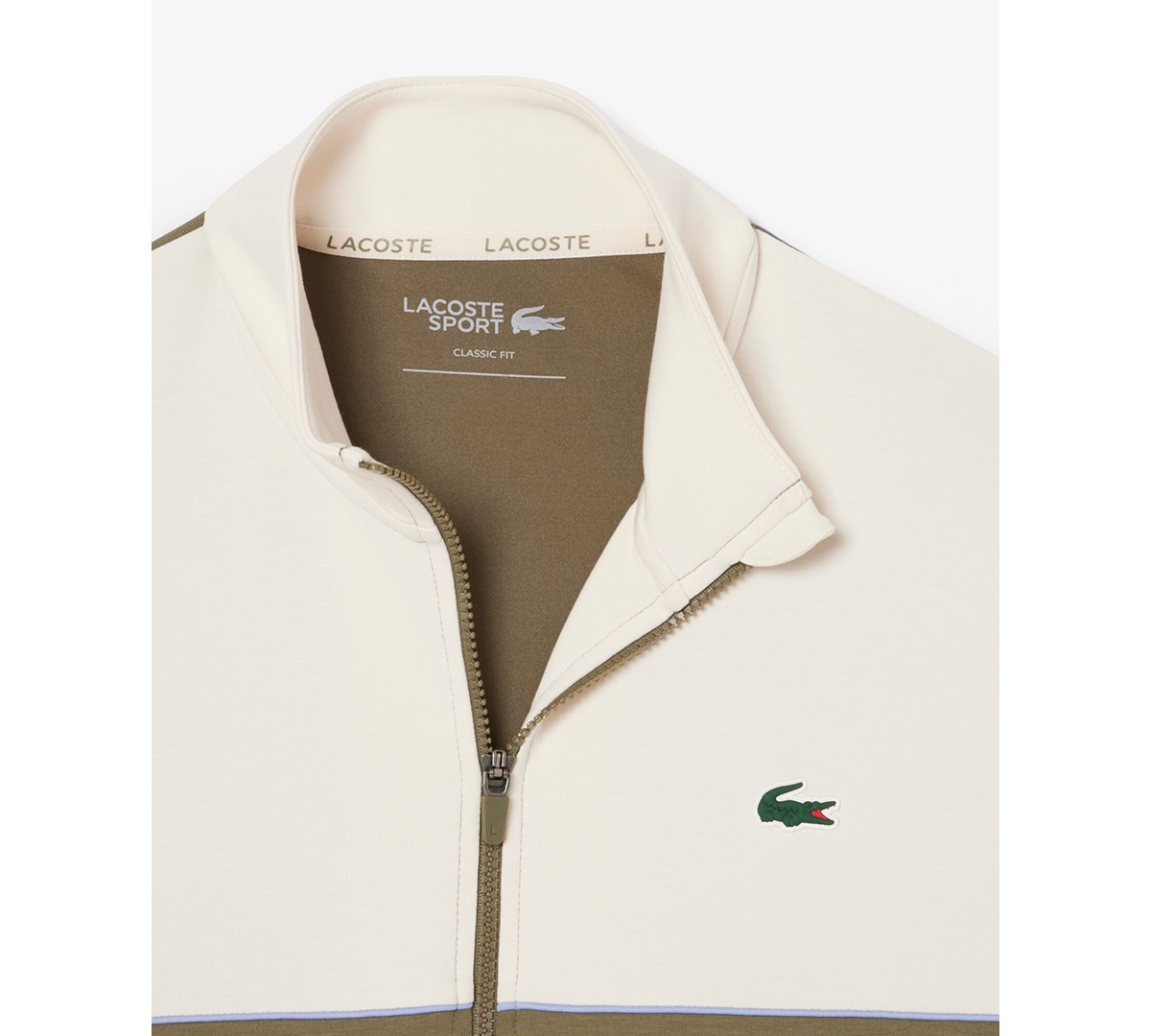 Lacoste Men's Zip-Up Long Sleeves Sweatshirt