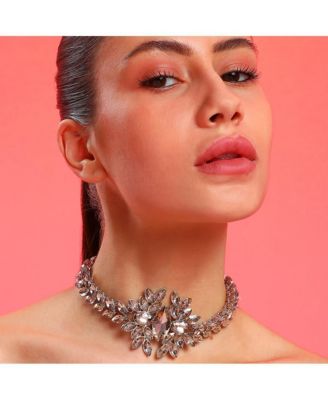 Women's Marquise Statement Necklace