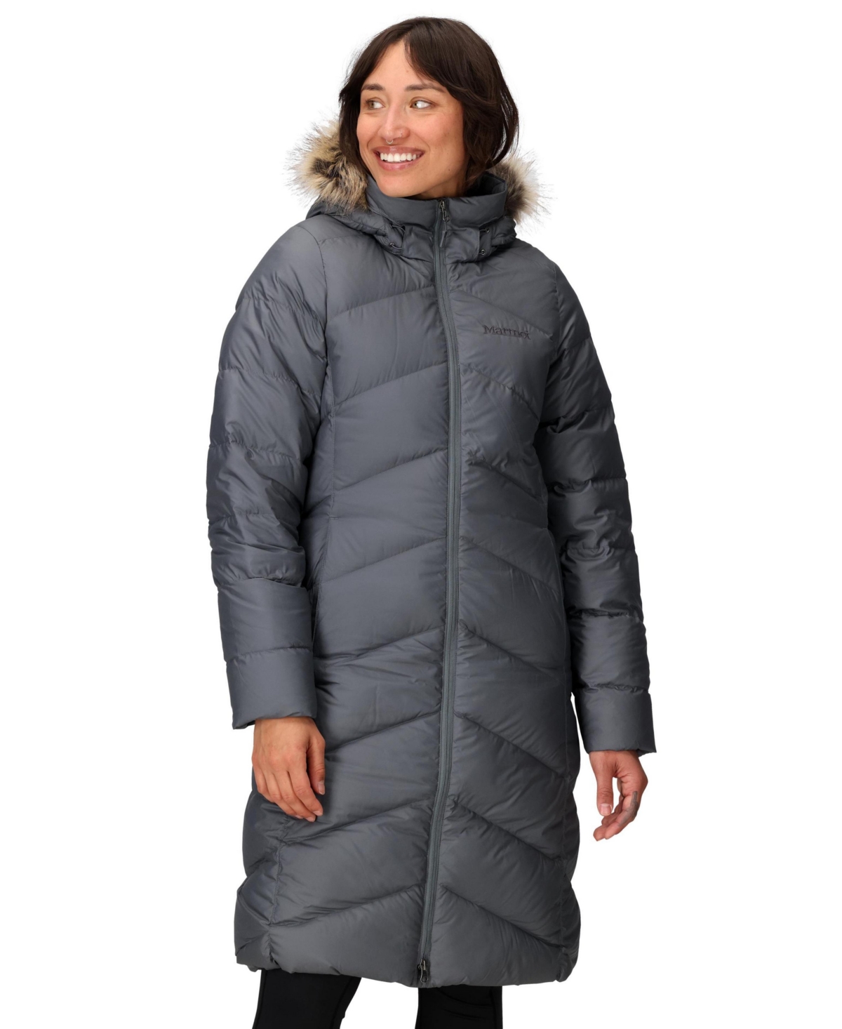 Marmot Women's Montreaux Winter Coat In Gray