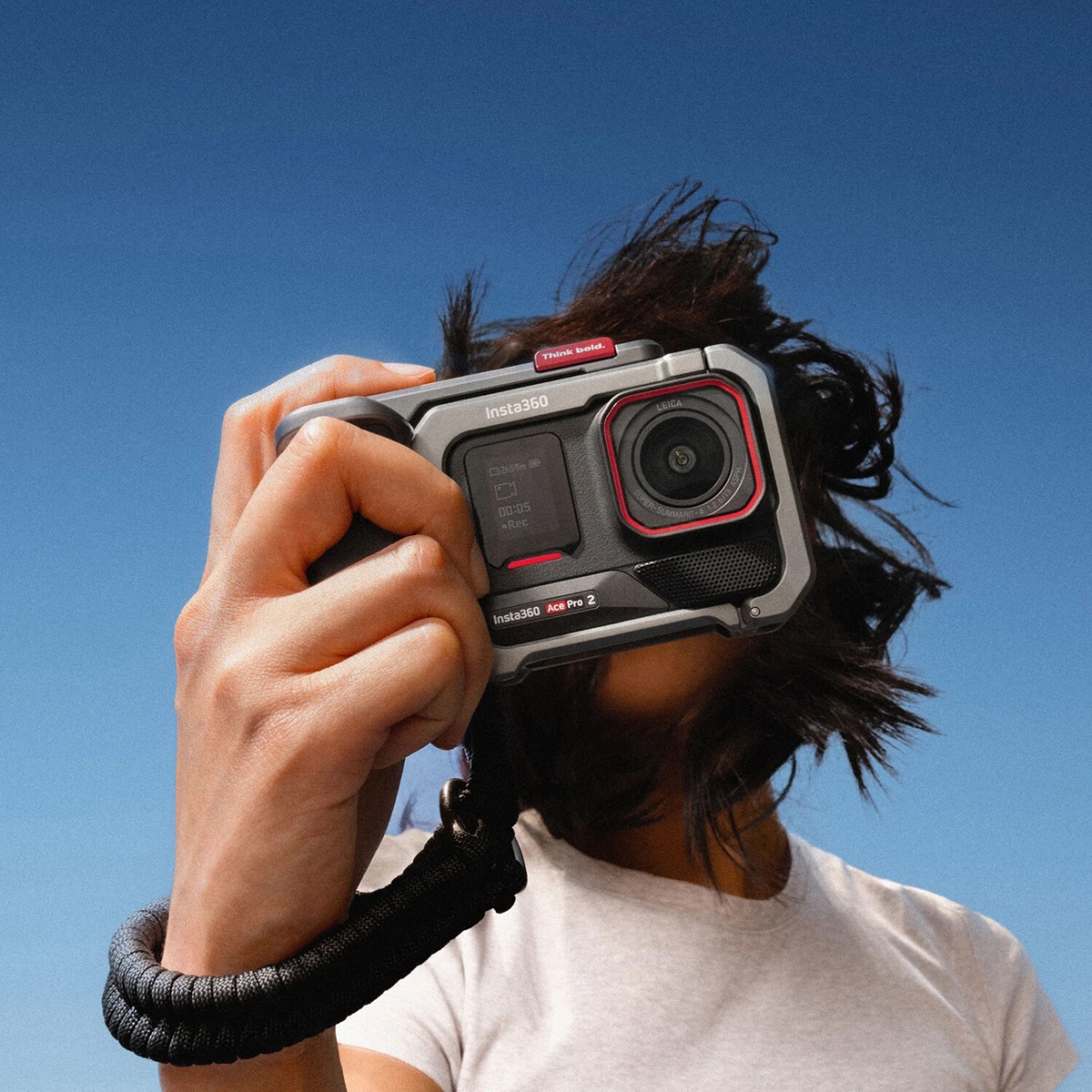 Insta360 Xplorer Grip Kit for Ace Pro 2 and Ace Pro Action Cameras, Slate Gray