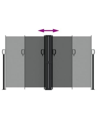 Retractable Side Awning Anthracite