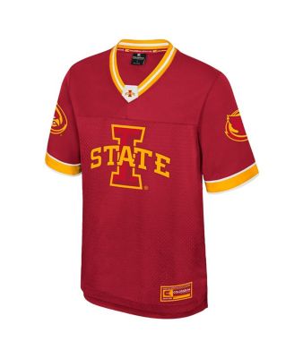 Men's Cardinal Iowa State Cyclones Nothing But The Hits Football Jersey
