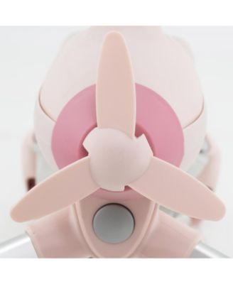 2-in-1 Kids Ride-on Push Car with LED Lighted Wheels-Pink