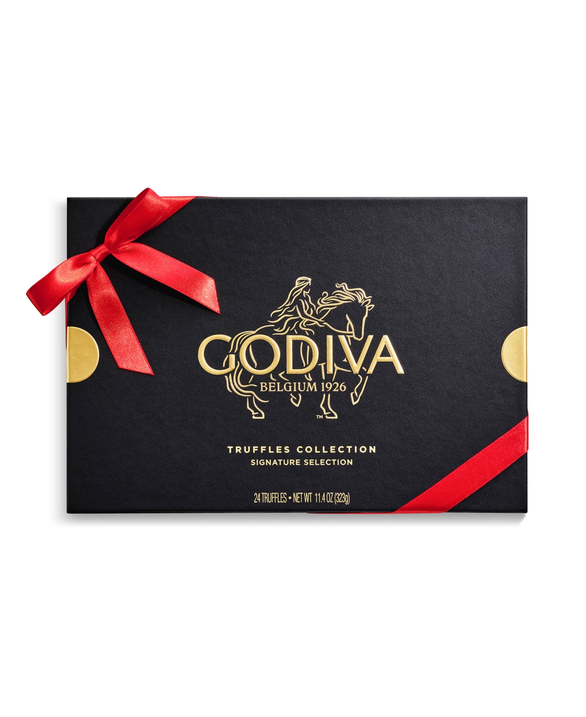 Godiva Signature Truffles Assorted Chocolate Gift Box, 24 Pieces