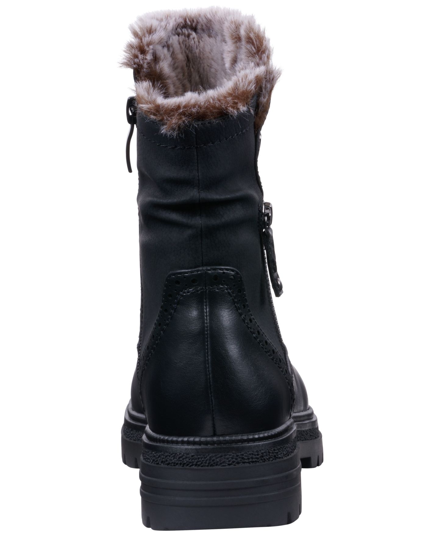 Женские ботинки GC Shoes Martin Lug Sole Booties, цвет: Чёрный — фото 3