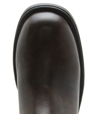 Women's Clarraa Buckled Knee-High Moto Boots