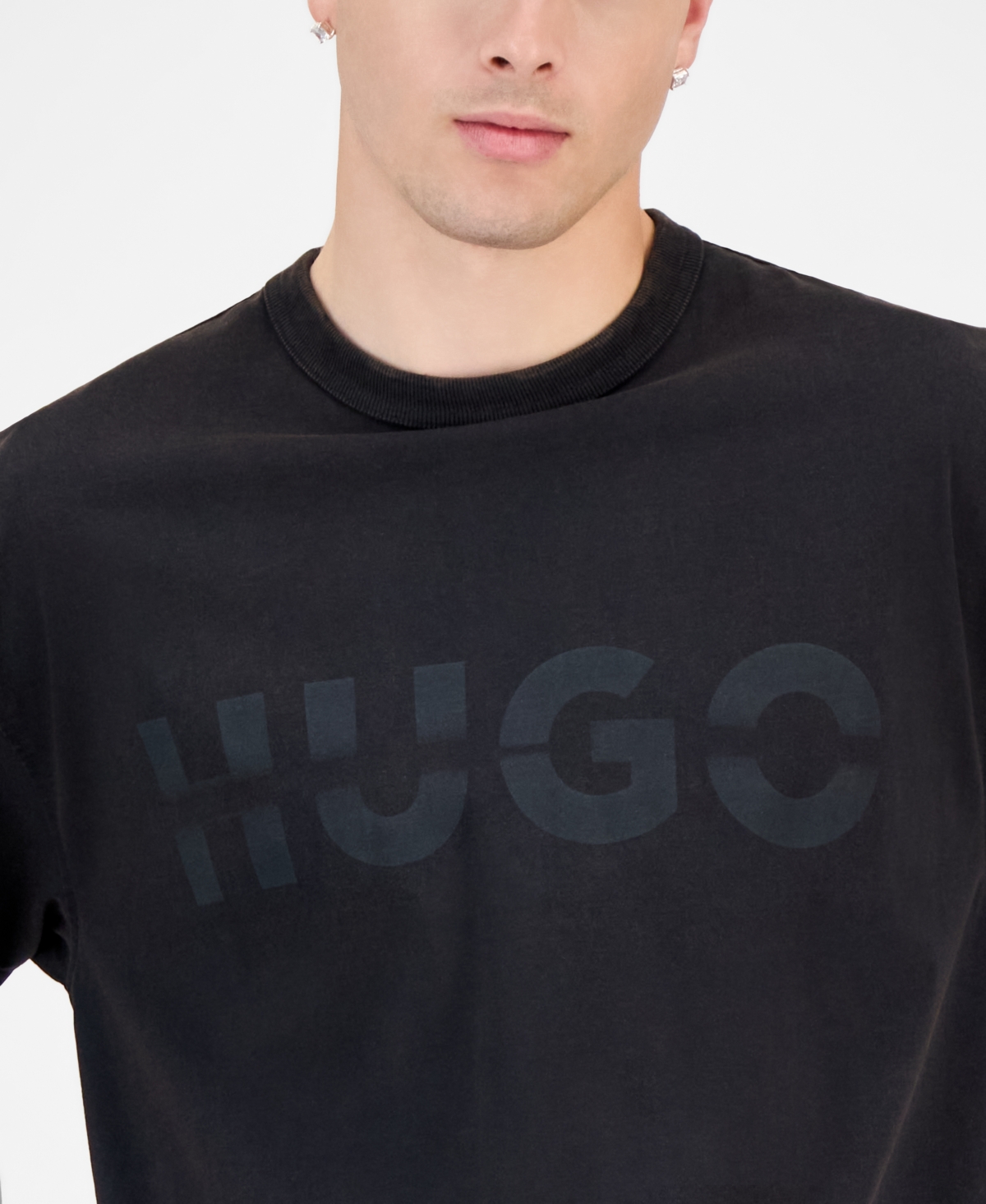 Hugo Boss Men's Cotton Nenzye Short-Sleeve Terry Logo T-Shirt