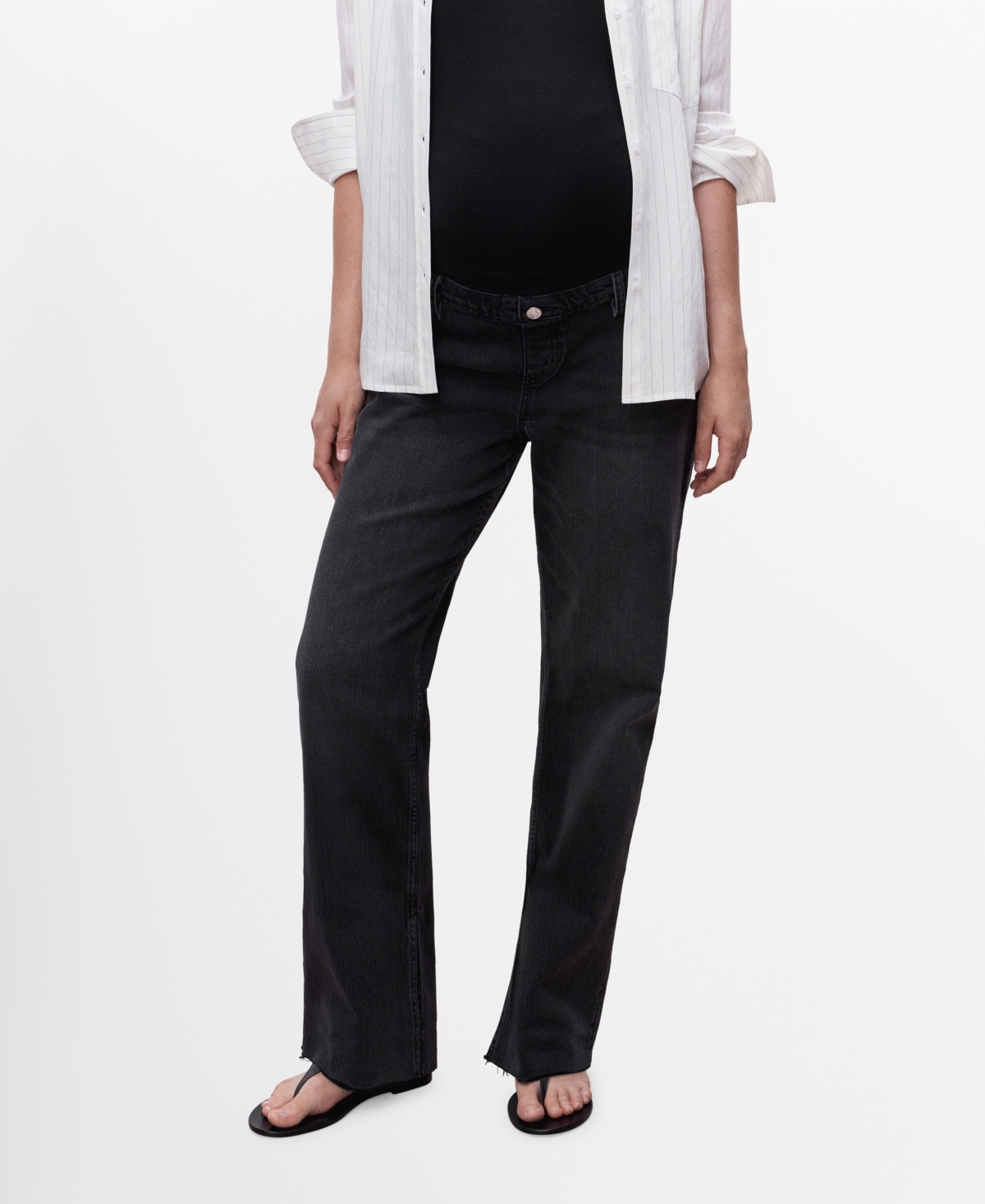 Mango Women's Maternity Straight Jeans