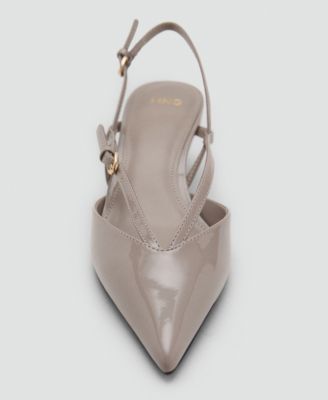 Women's Kitten-Heeled Strappy Shoes