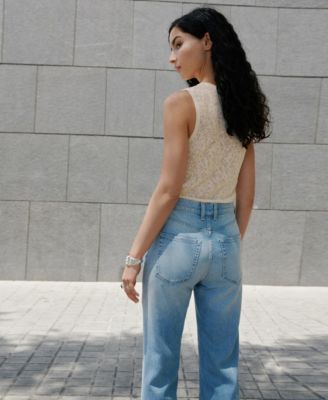 Women's Openwork Knit Top