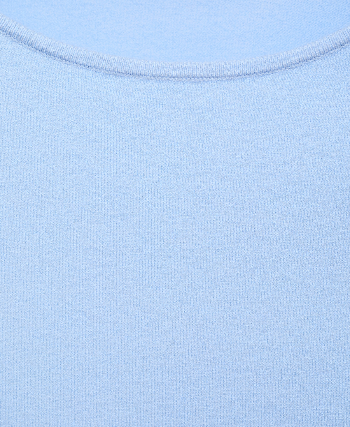 Mango Women's Long-sleeved Fine-knit Sweater In Blue