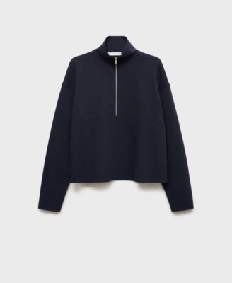 Women's Turtleneck Zipper Sweatshirt