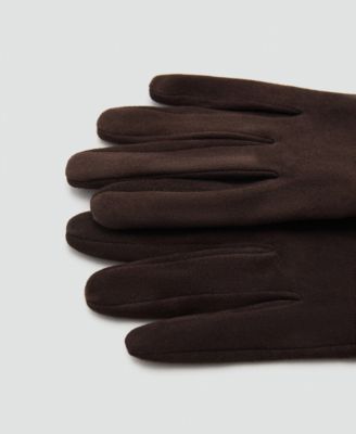 Women's Selection Long Suede Leather Gloves