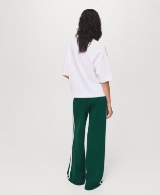 Women's Fine-Knit Straight-Fit Pants