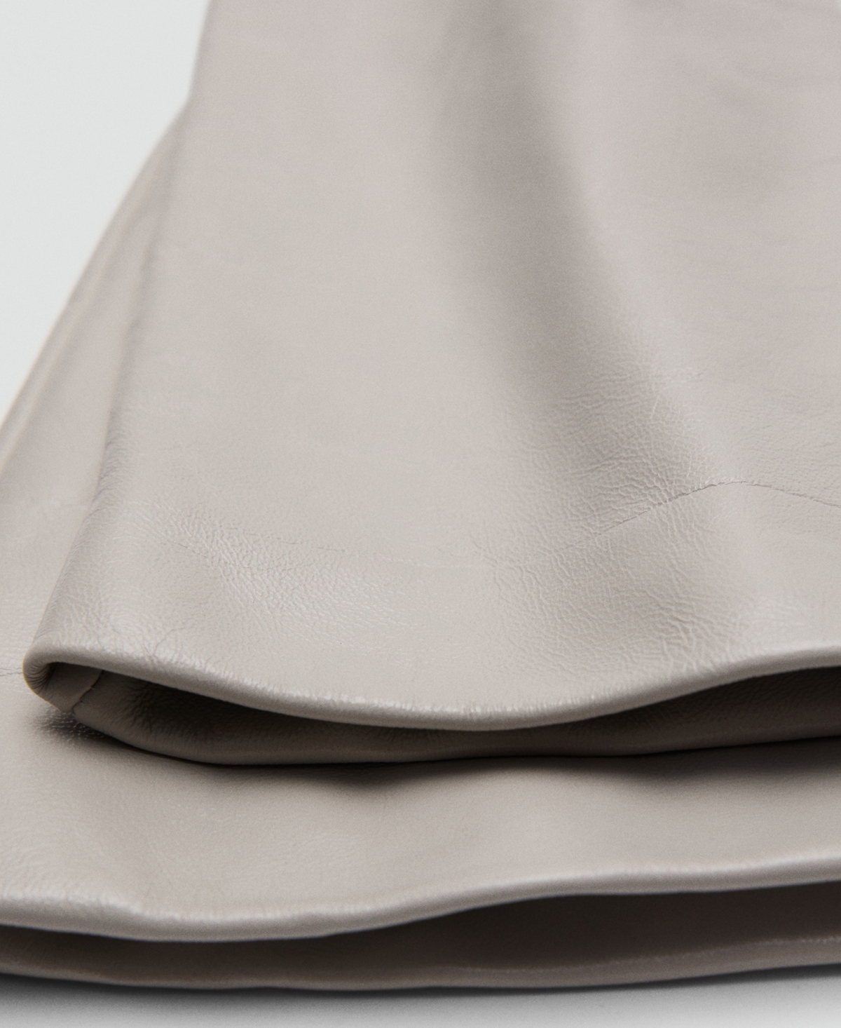 Mango Women's Leather Long Gloves