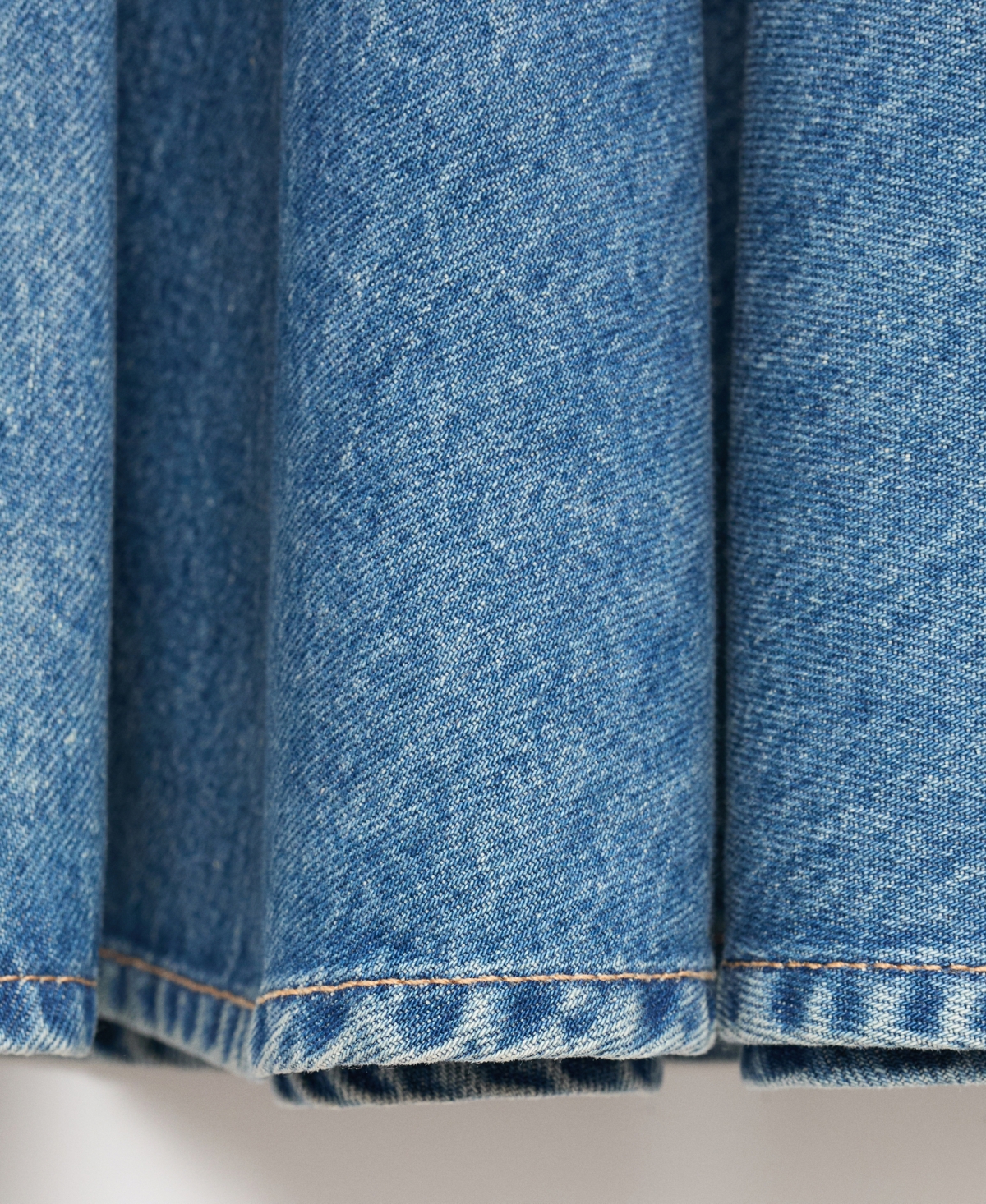Mango Women's Short Denim Skirt