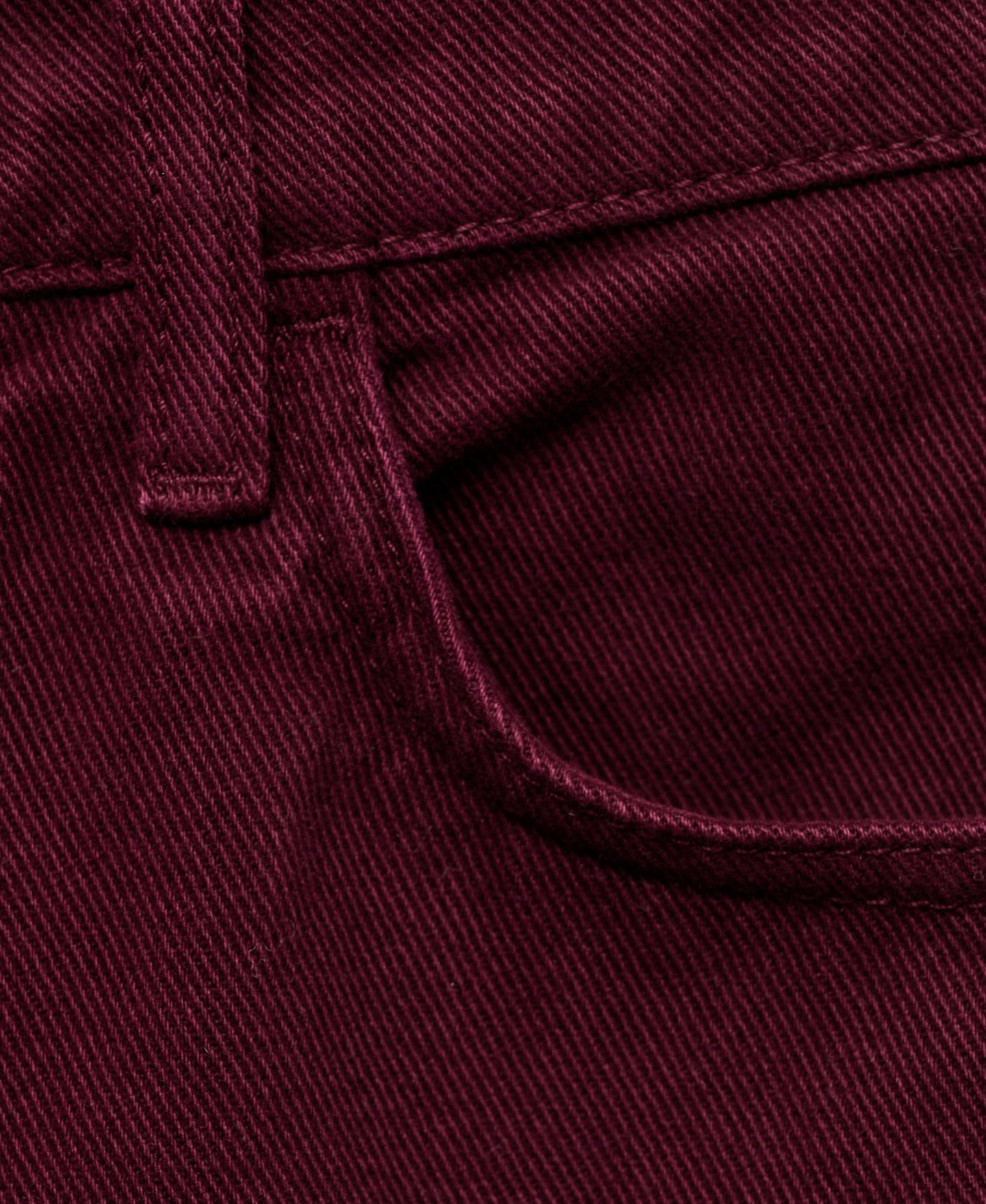 Женские джинсы Mango Matilda High-Rise Straight, цвет: Винный — фото 2