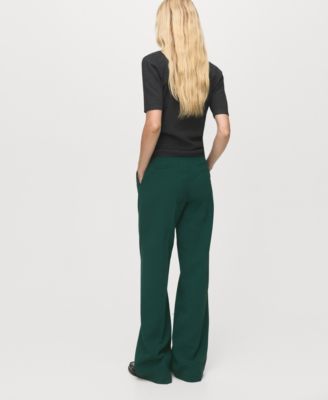 Women's Straight Mid-Rise Pants