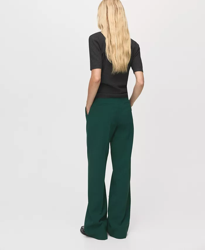 Women's Straight Mid-Rise Pants - thumbnail 8