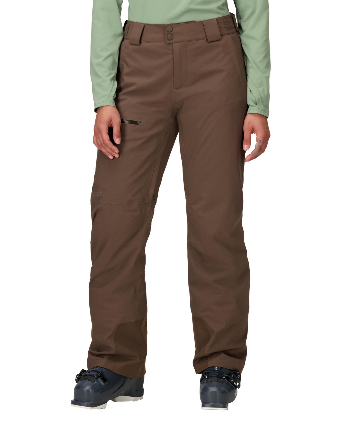 Marmot Women's Insulated Refuge Snow Pants In Brown