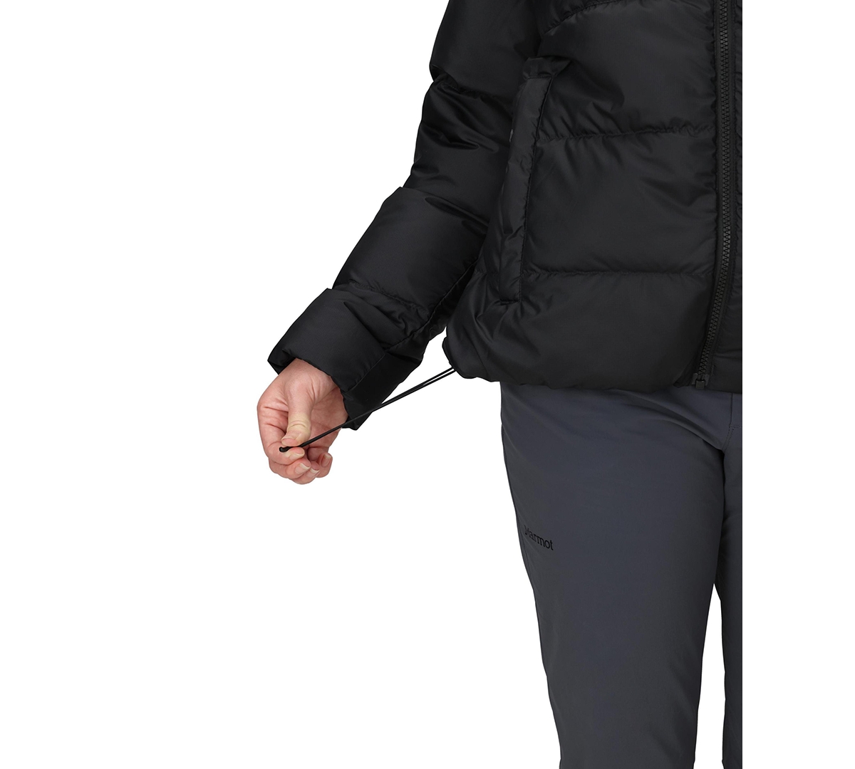 Marmot Guides 700 Fill Power Down Water Repellent Jacket In Black