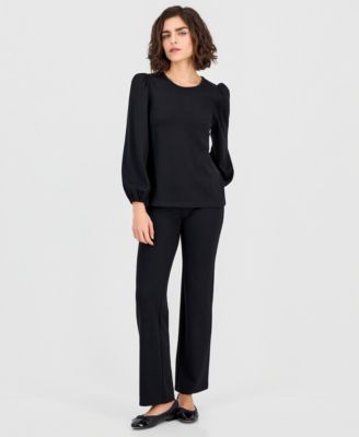 Petite Serenity Knit Pull-On Pants