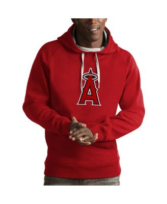Men's Red Los Angeles Angels Victory Pullover Hoodie
