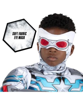 Big Boys and Girls Captain America Qualux Sam Wilson Costume