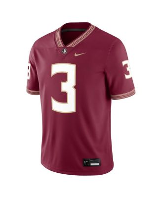 Men's Trey Benson Garnet Florida State Seminoles Player Game Jersey