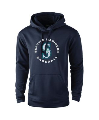 Men's Navy Seattle Mariners Champion Pullover Hoodie