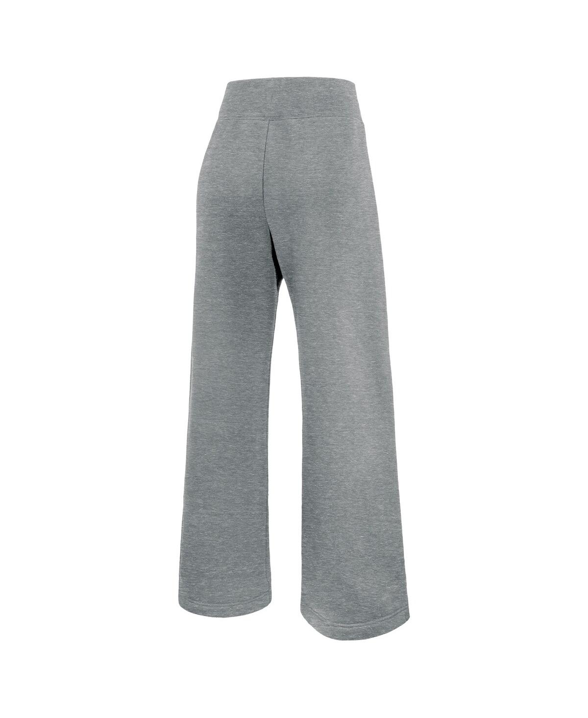 Nike Women's Heather Gray Team Usa Phoenix Fleece Sweatpants In Gray