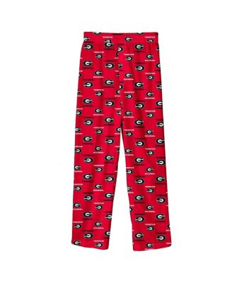 Outerstuff - Big Boys and Girls Red Georgia Bulldogs All-Over Team Logo Pants