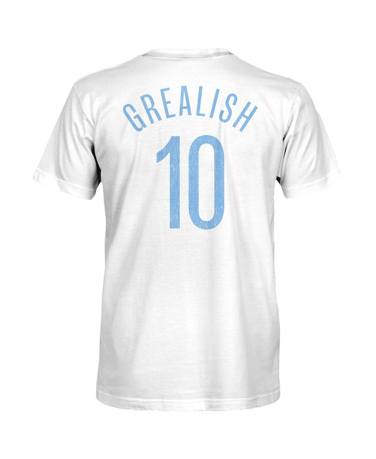 1863fc Men's Jack Grealish White Manchester City Player T-shirt In White