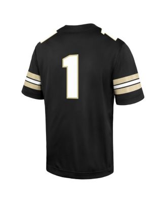 Men's Black Purdue Boilermakers Untouchable Replica Game Jersey
