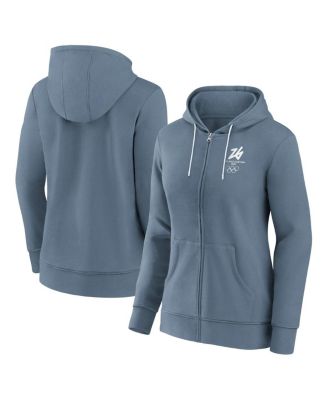 Fanatics - Women's Blue Milano Cortina 2026 Winter Olympics Full-Zip Hoodie