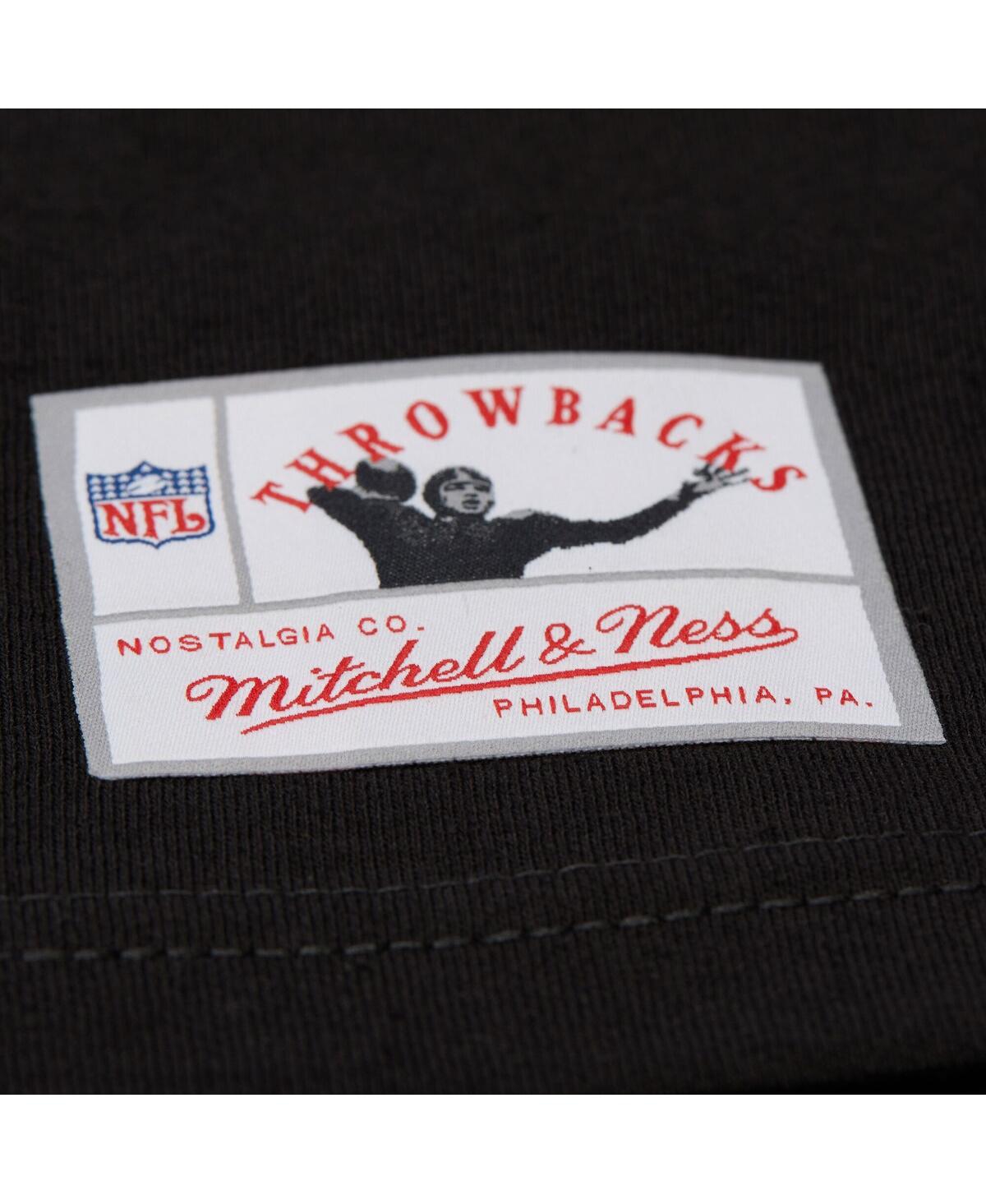 Mitchell & Ness Men'sâ Jerry Rice Black San Francisco 49ers Chalked Up Player Graphic T-shirt In Black