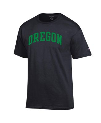Men's Black Oregon Ducks Basic Arch T-Shirt