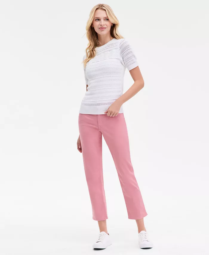 Women's Mid-Rise Bay Straight Jeans