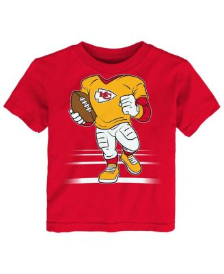 Outerstuff - Toddler Red Kansas City Chiefs Game Fit T-Shirt
