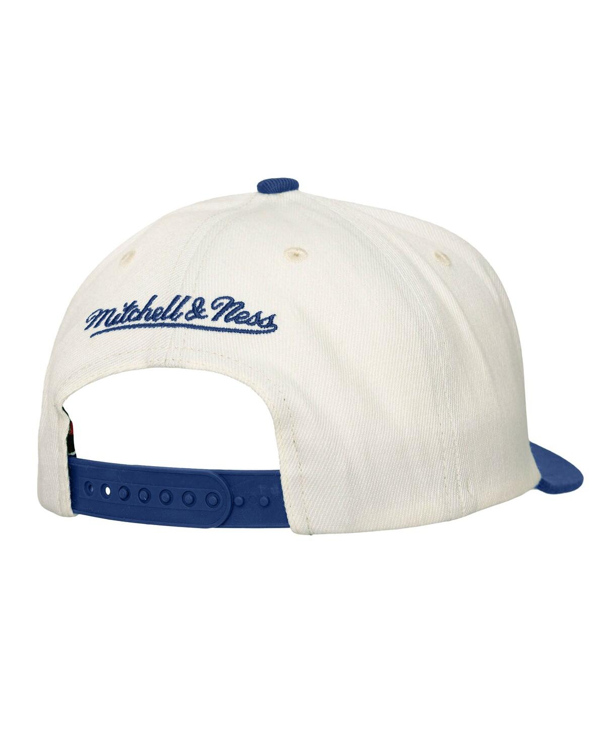 Mitchell & Ness Men'sâ Cream Texas Rangers Stretch-snapback Hat In White