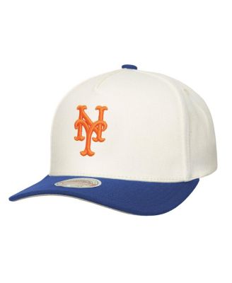 Mitchell & Ness - Men's&nbsp;Cream New York Mets Stretch-Snapback Hat
