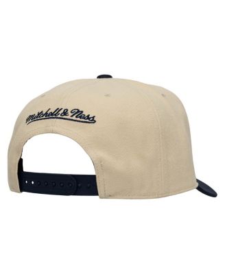 Men's Cream/Navy Nashville SC Upside Down Pro Pinch Snapback Hat