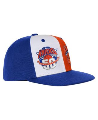 Big Boys and Girls Blue New York Knicks 50th Anniversary Duo Front Snapback Hat