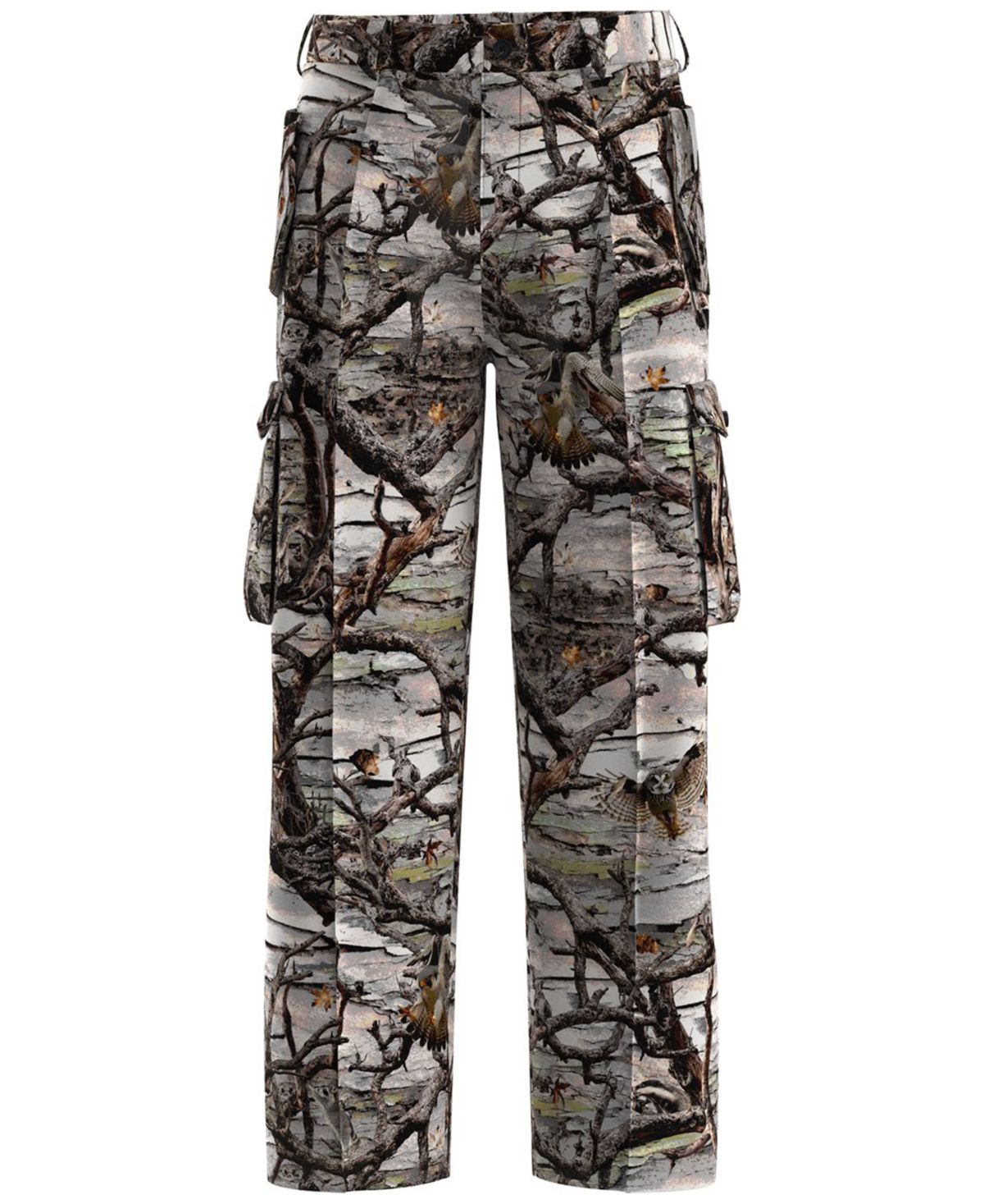 Мужские широкие брюки с принтом Flynn по всему телу