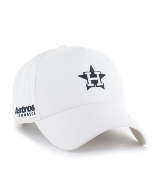 '47 Brand - Men's White Houston Astros Foundational Pinch Offside Adjustable Hat