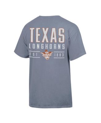 Men's Gray Texas Longhorns Big Name T-Shirt