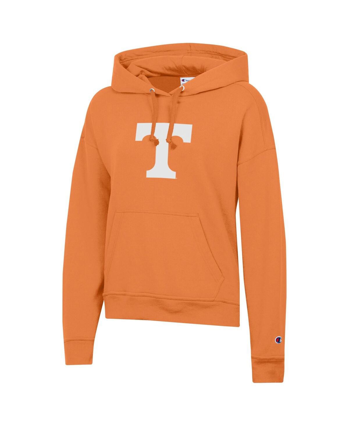 Champion Women's Tennessee Orange Tennessee Volunteers Powerblend Fleece Hoodie In Orange