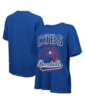Majestic - Women's Royal Chicago Cubs Oversized First Base T-Shirt